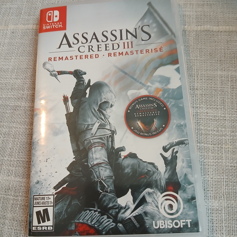 Ubisoft Assassin's Creed III Remastered for Nintendo Switch - Gray